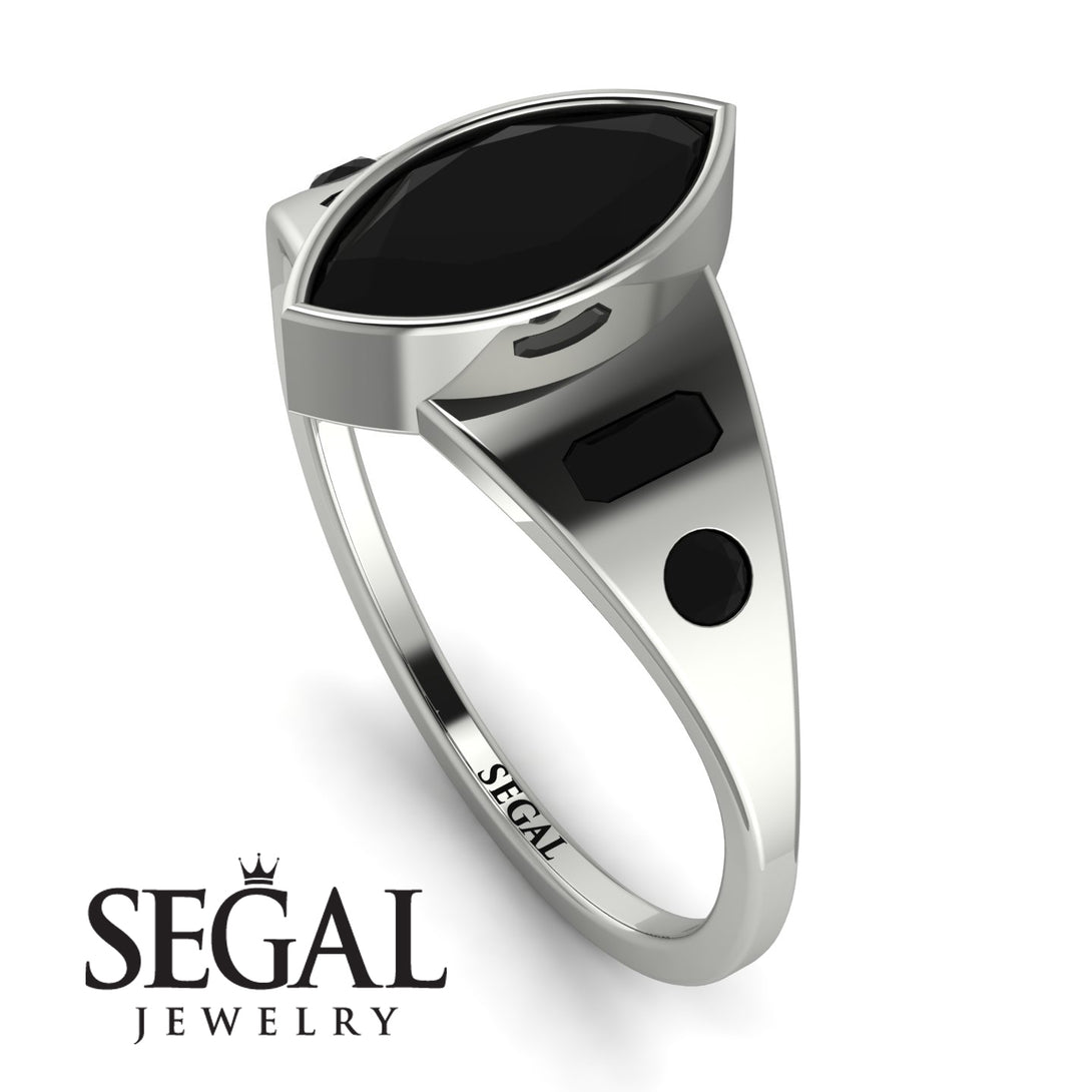 Marquise Bezel Diamond Ring - Juliana No. 39